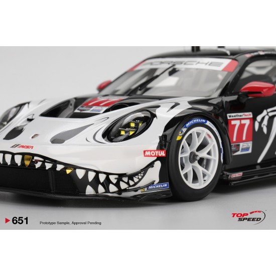 1/18 PORSHE 911 GT3 R NO.77 AO RACING 2025 IMSA PETIT LE MANS