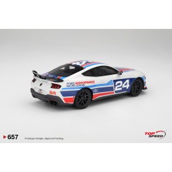 1/18 FORD MUSTANG DARK HORSE NO.24 FORD PERFORMANCE RACING SCHOOL