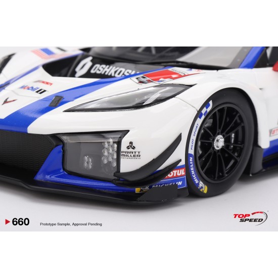 1/18 CHEVROLET CORVETTE Z06 GT3.R NO.3 CORVETTE RACING BY PRATT MILLER MOTORSPORTS 2025 IMSA SEBRING 12 HRS