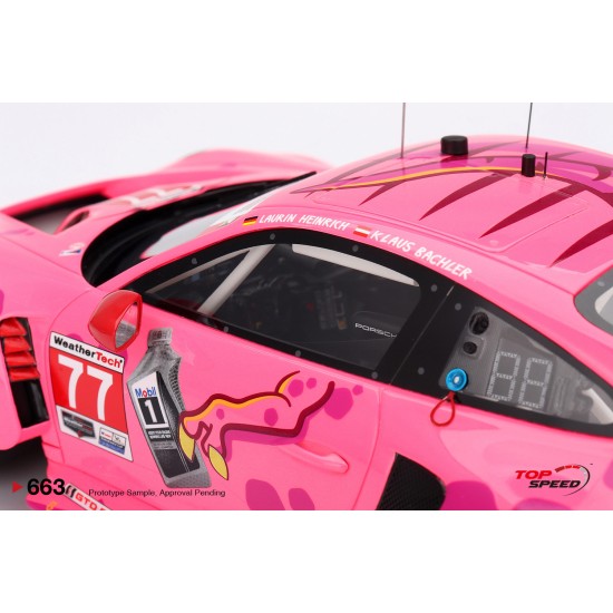 1/18 PORSCHE 911 GT3 R (992) NO.77 AO RACING 2025 IMSA DETROIT GRAND PRIX