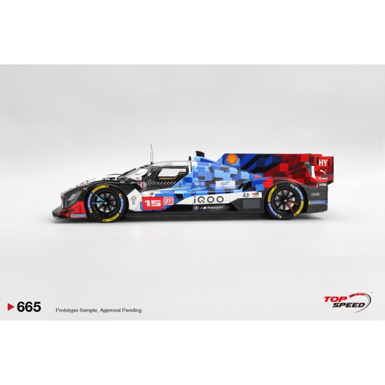 1/18 BMW M HYBRID V8 NO.15 BMW M TEAM WRT 2025 LE MANS 24 HRS