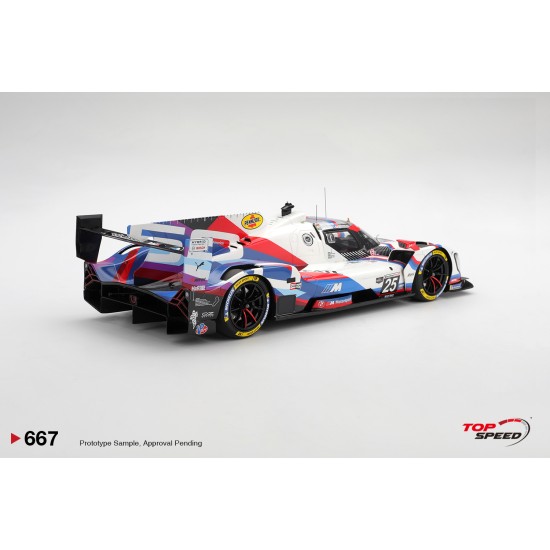 1/18 BMW M HYBRID V8 NO.25 BMW M TEAM RLL 2025 IMSA SEBRING 12 HRS