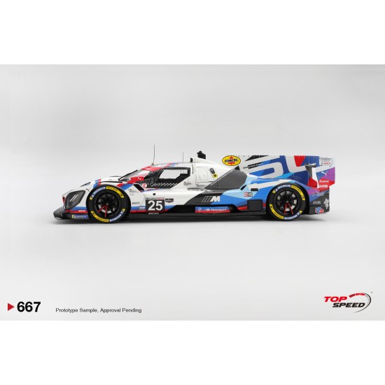 1/18 BMW M HYBRID V8 NO.25 BMW M TEAM RLL 2025 IMSA SEBRING 12 HRS