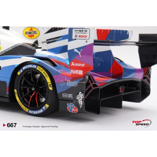 1/18 BMW M HYBRID V8 NO.25 BMW M TEAM RLL 2025 IMSA SEBRING 12 HRS