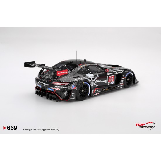 1/18 MERCEDES-AMG GT3 EVO NO.69 GETSPEED 2025 IMSA DAYTONA 24 HRS