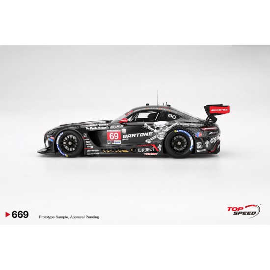 1/18 MERCEDES-AMG GT3 EVO NO.69 GETSPEED 2025 IMSA DAYTONA 24 HRS