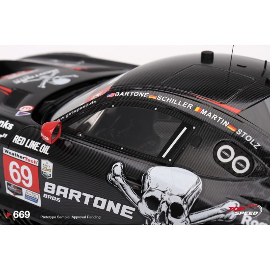 1/18 MERCEDES-AMG GT3 EVO NO.69 GETSPEED 2025 IMSA DAYTONA 24 HRS