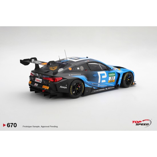 1/18 BMW M4 GT3 EVO NO.33 SCHUBERT MOTORSPORT 2025 DTM ZANDVOORT RACE 1 WINNER