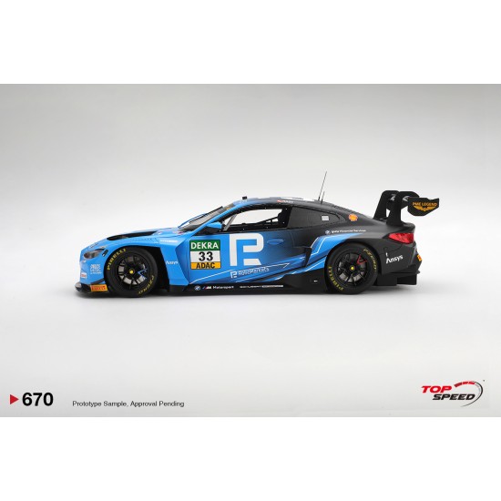 1/18 BMW M4 GT3 EVO NO.33 SCHUBERT MOTORSPORT 2025 DTM ZANDVOORT RACE 1 WINNER