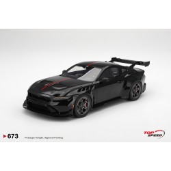 1/18 FORD MUSTANG GTD SHADOW BLACK