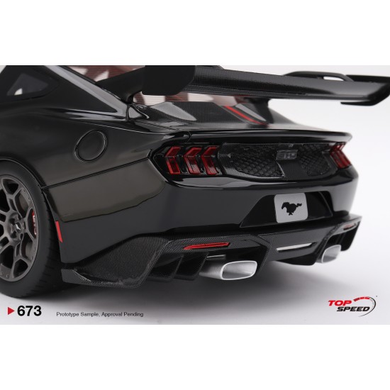 1/18 FORD MUSTANG GTD SHADOW BLACK