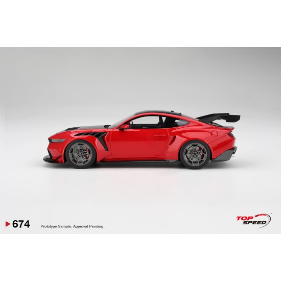 1/18 FORD MUSTANG GTD RACE RED