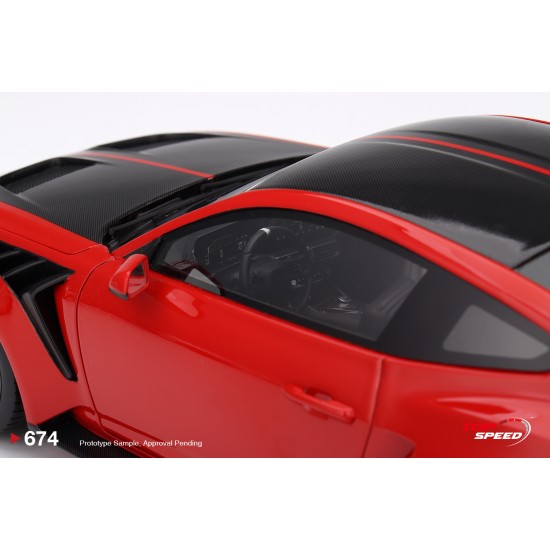 1/18 FORD MUSTANG GTD RACE RED