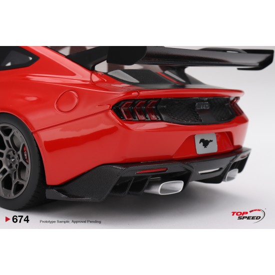 1/18 FORD MUSTANG GTD RACE RED