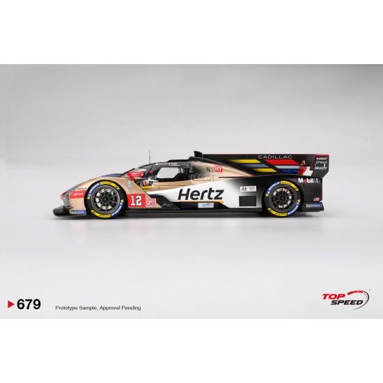 1/18 CADILLAC V-SERIES.R NO.12 CADILLAC HERTZ TEAM JOTA 2025 LE MANS 24 HRS