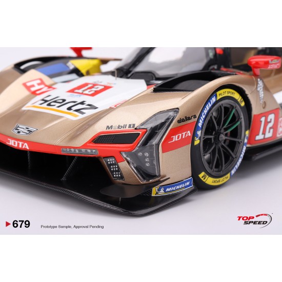 1/18 CADILLAC V-SERIES.R NO.12 CADILLAC HERTZ TEAM JOTA 2025 LE MANS 24 HRS