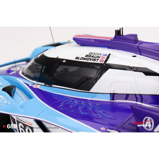 1/18 ACURA ARX-06 NO.60 ACURA MEYER SHANK RACING 2025 IMSA SEBRING 12 HRS
