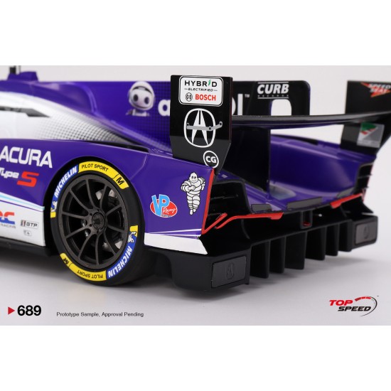 1/18 ACURA ARX-06 NO.60 ACURA MEYER SHANK RACING 2025 IMSA SEBRING 12 HRS