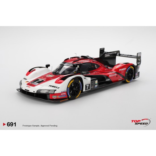 1/18 PORSCHE 963 NO.7 PORSCHE PENSKE MOTORSPORT 2025 IMSA DAYTONA 24 HRS WINNER