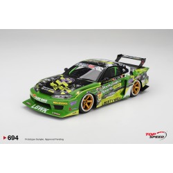 1/18 NISSAN LB-SUPER SILHOUETTE S15 SILVIA NO.555 V2 2024 FORMULA DRIFT JAPAN