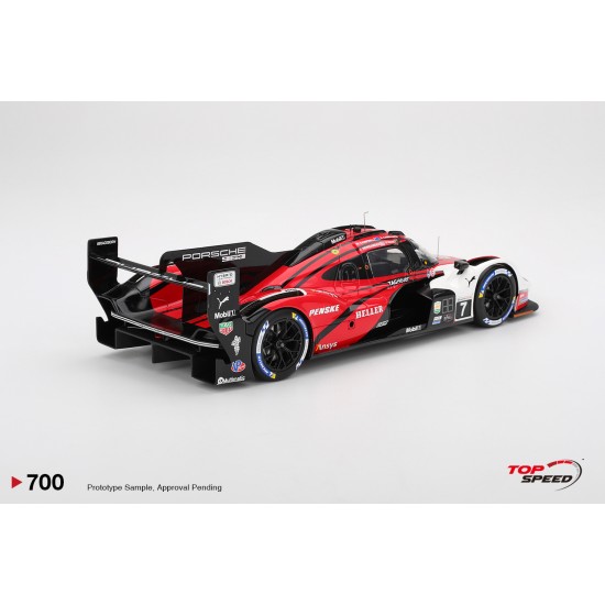 1/18 PORSCHE 963 NO.7 PORSCHE PENSKE MOTORSPORT 2024 IMSA DAYTONA 24 HRS WINNER