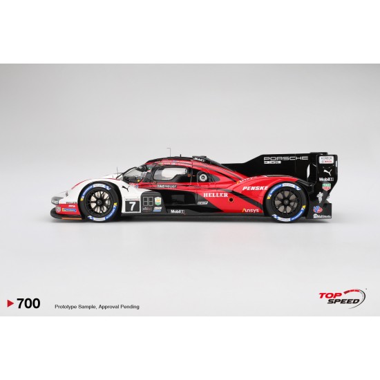 1/18 PORSCHE 963 NO.7 PORSCHE PENSKE MOTORSPORT 2024 IMSA DAYTONA 24 HRS WINNER