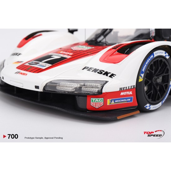 1/18 PORSCHE 963 NO.7 PORSCHE PENSKE MOTORSPORT 2024 IMSA DAYTONA 24 HRS WINNER