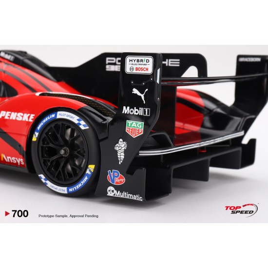 1/18 PORSCHE 963 NO.7 PORSCHE PENSKE MOTORSPORT 2024 IMSA DAYTONA 24 HRS WINNER