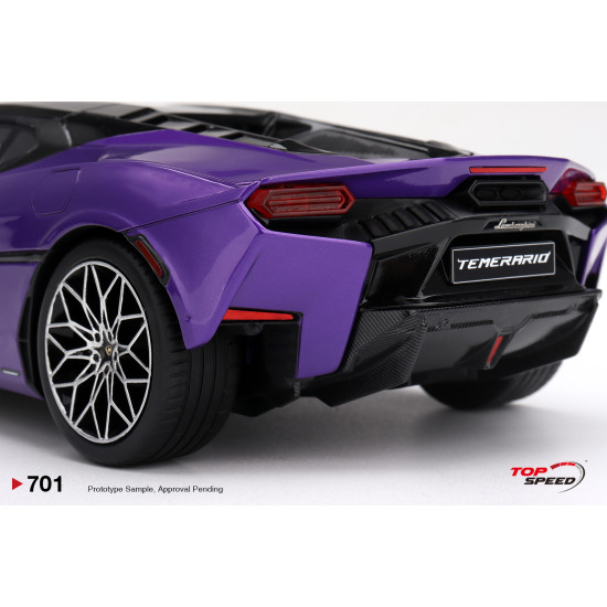 1/18 LAMBORGHINI TEMERARIO VIOLA PASIFAE