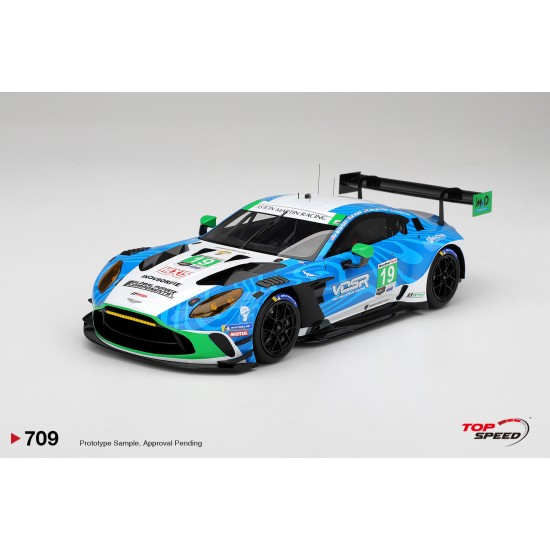 1/18 ASTON MARTIN VANTAGE GT3 EVO NO.19 VAN DER STEUR RACING 2025 IMSA DAYTONA 24 HRS