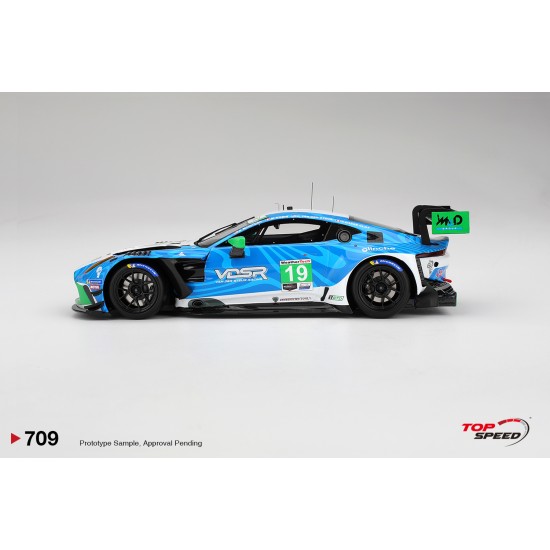 1/18 ASTON MARTIN VANTAGE GT3 EVO NO.19 VAN DER STEUR RACING 2025 IMSA DAYTONA 24 HRS