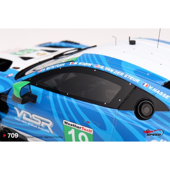 1/18 ASTON MARTIN VANTAGE GT3 EVO NO.19 VAN DER STEUR RACING 2025 IMSA DAYTONA 24 HRS