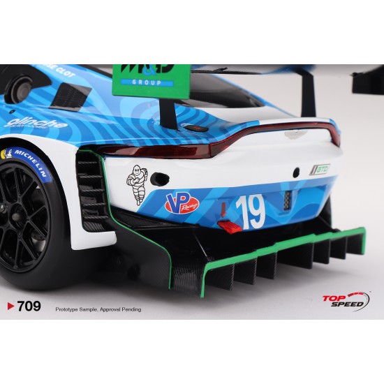 1/18 ASTON MARTIN VANTAGE GT3 EVO NO.19 VAN DER STEUR RACING 2025 IMSA DAYTONA 24 HRS