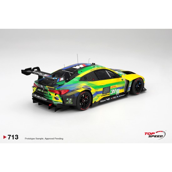 1/18 BMW M4 GT3 EVO NO.31 THE BEND TEAM WRT 2025 WEC SAO PAULO 6 HRS