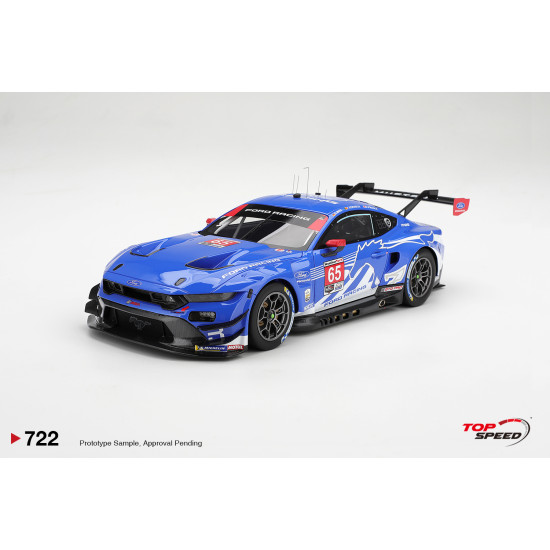 1/18 FORD MUSTANG GT3 NO.65 FORD RACING 2026 IMSA DAYTONA 24 HRS