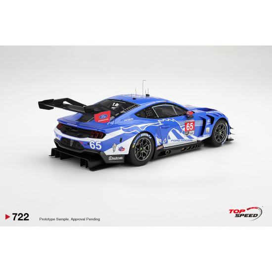 1/18 FORD MUSTANG GT3 NO.65 FORD RACING 2026 IMSA DAYTONA 24 HRS