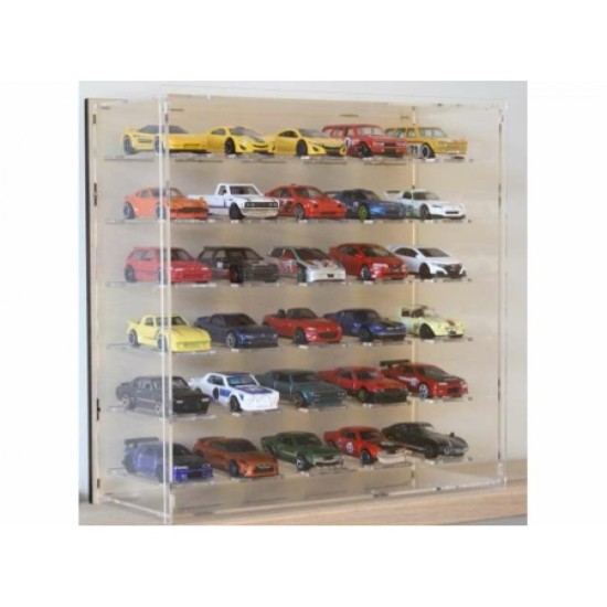 1/64 DISPLAY CASE HOLDS 30 1/64 CARS