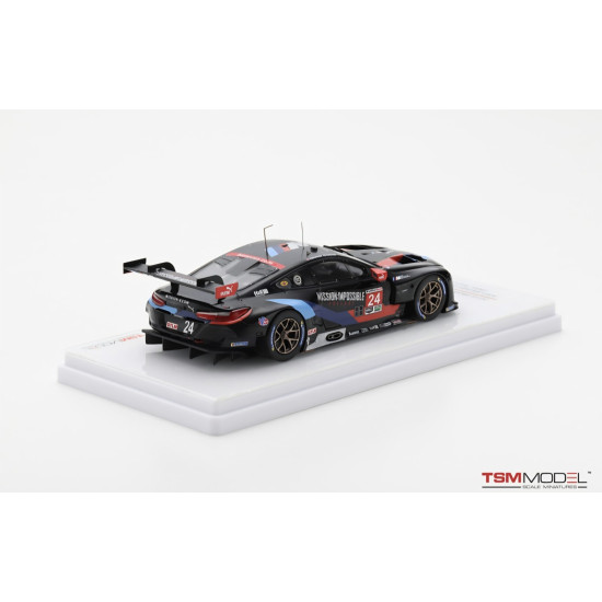 1/43 BMW M8 GTLM NO.24 2018 IMSA MICHELIN GT CHALLENGE BMW TEAM RLL TSM430433