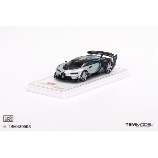 1/43 BUGATTI VISION GRAN TURISMO SILVER TSM430593