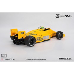 1/12 LOTUS 99T NO.12 AYRTON SENNA 1987 MONACO GRAND PRIX WINNER