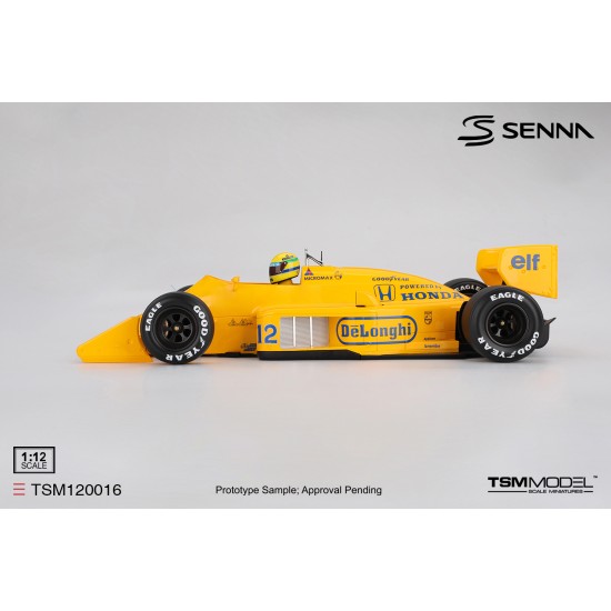1/12 LOTUS 99T NO.12 AYRTON SENNA 1987 MONACO GRAND PRIX WINNER
