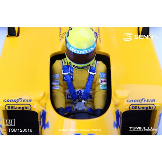 1/12 LOTUS 99T NO.12 AYRTON SENNA 1987 MONACO GRAND PRIX WINNER