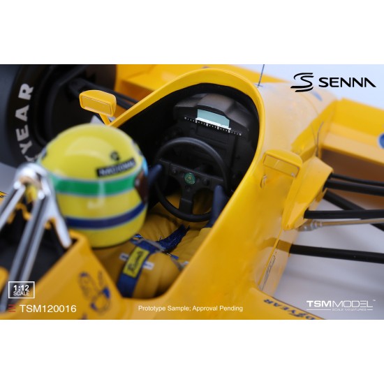 1/12 LOTUS 99T NO.12 AYRTON SENNA 1987 MONACO GRAND PRIX WINNER