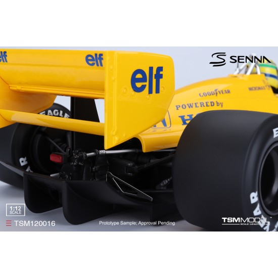 1/12 LOTUS 99T NO.12 AYRTON SENNA 1987 MONACO GRAND PRIX WINNER