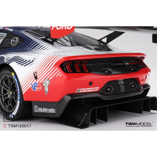 1/12 FORD MUSTANG GT3 NO.65 FORD MULTIMATIC MOTORSPORTS 2025 IMSA DAYTONA 24 HRS CLASS WINNER