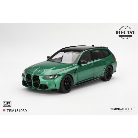 1/18 BMW M3 TOURING M ISLE OF MAN GREEN METALLIC (DIECAST)