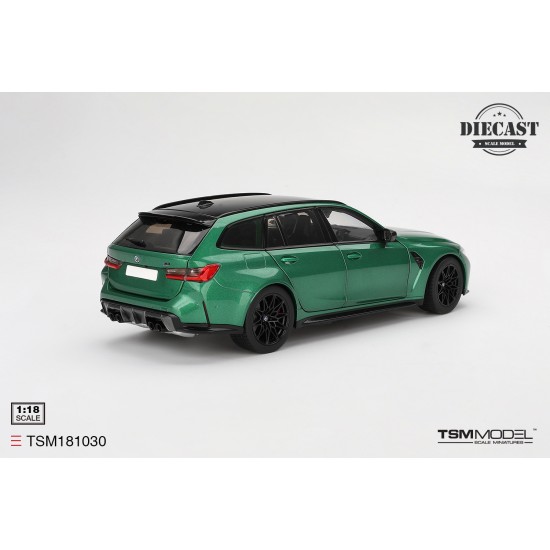 1/18 BMW M3 TOURING M ISLE OF MAN GREEN METALLIC (DIECAST)