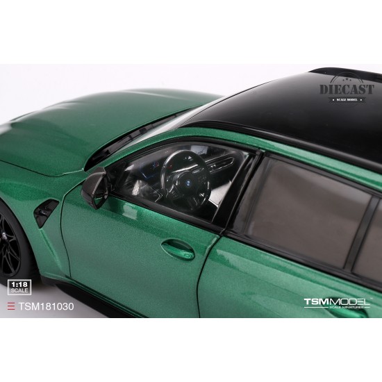 1/18 BMW M3 TOURING M ISLE OF MAN GREEN METALLIC (DIECAST)