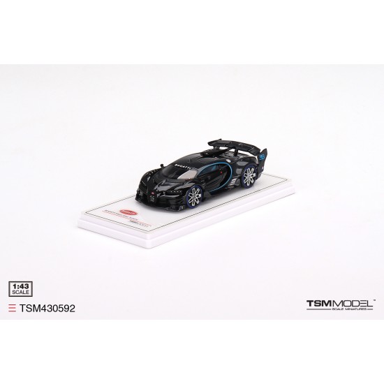 1/43 BUGATTI VISION GRAN TURISMO BLACK (RESIN) TSM430592