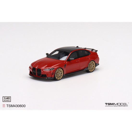1/43 BMW M3 M-PERFORMANCE (G80) TORONTO RED METALLIC TSM430600